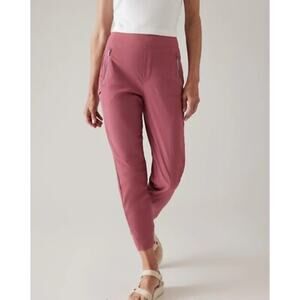 Athleta Trekkie North Jogger- Size 4- Rosy Pink